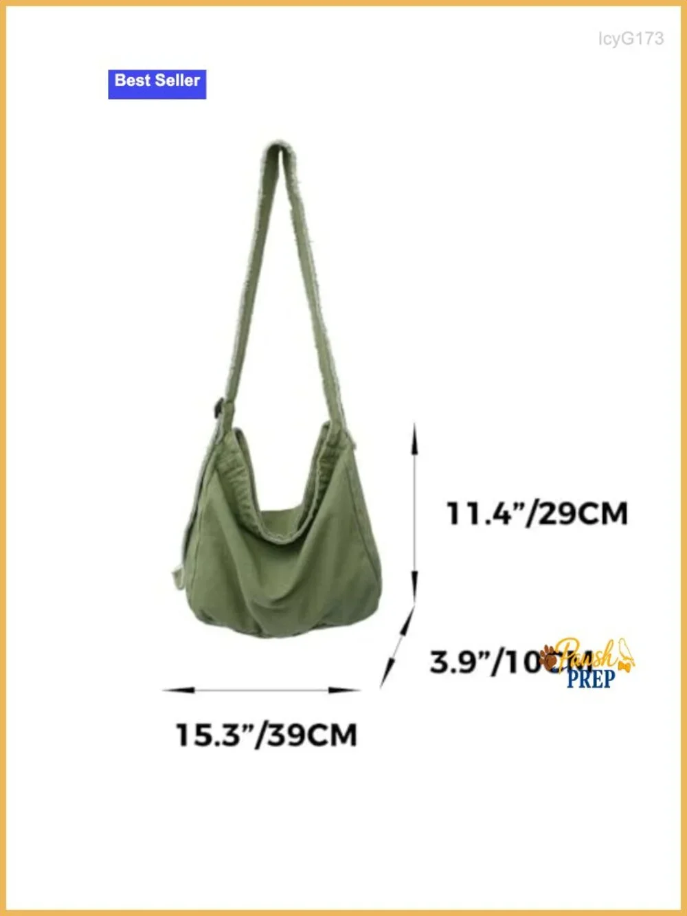 Grunge Boho Hobo Crossbody Bag Canvas Sling Purse Y2K Gothic Goth Travel